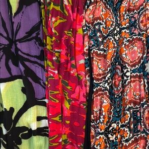 Bundle Brand Name Vibrant Multicolor Scarfs